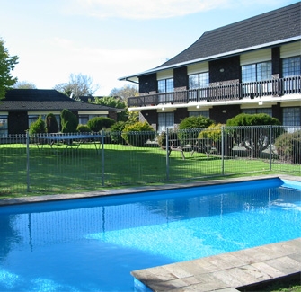 a saltwater swimming pool